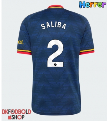Arsenal William Saliba #2 Udebanetrøje 2026-27 Kort ærmer Arsenal William Saliba #2 Udebanetrøje 2026-27 Kort ærmer